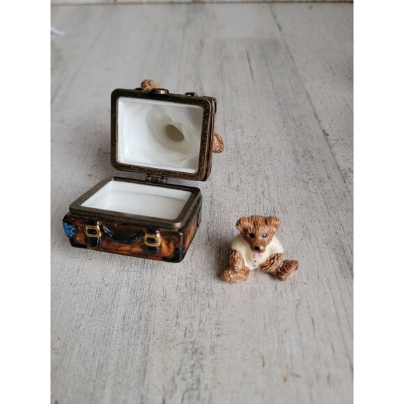 Boyds bears bearwear vintage trinket box‎ momma bear babe figure - Picture 7 of 7